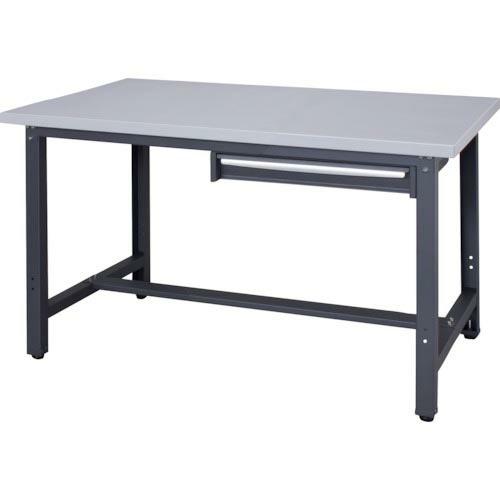 DAISHIN スチール天板作業台 天板ライトグレー色 1段引出付き ( WZS-12751 ) ダ...