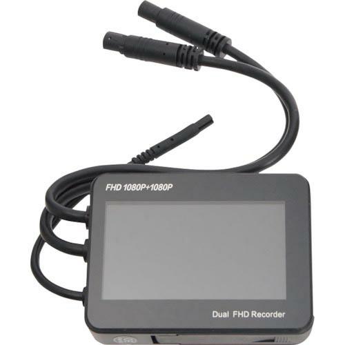 【SALE価格】サンコー 48V対応フォークリフト建機用前後ドライブレコーダー ( DVRFCONS...