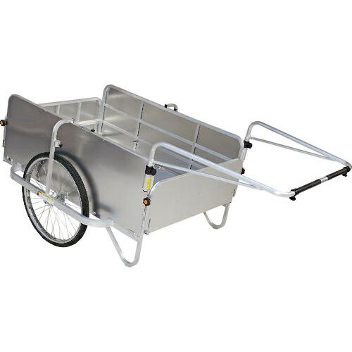 HARAX 折り畳み式大型リヤカー全面パネル付 コンパック(ノーパンク24インチタイヤ) ( HC-...