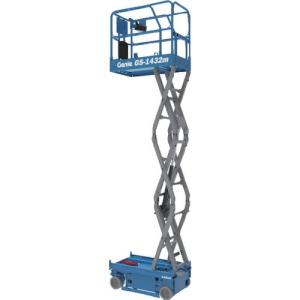 アルインコ Genie自走式高所作業車 軽量 コンパクト型(シザーズリフト)GS-m ( GS1432M ) アルインコ(株)住宅機器事業部 (メーカー取寄)｜orangetool