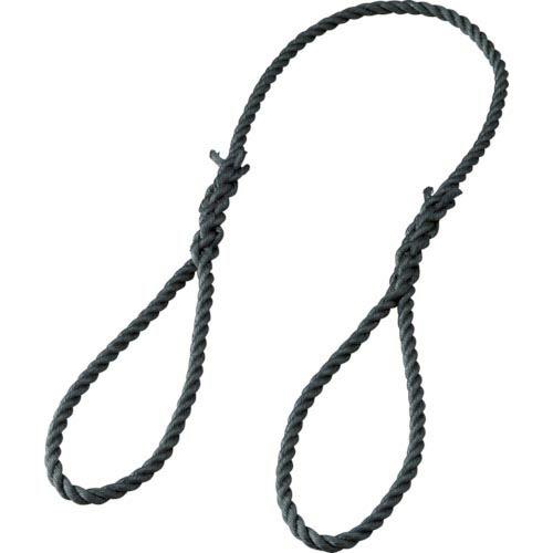 TRUSCO 台付ポリプロピレンロープ 線径9mmX長さ1m ( TPP-91 )