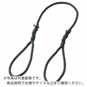 TRUSCO 台付ポリプロピレンロープ 線径9mmX長さ3m ( TPP-93 )｜orangetool
