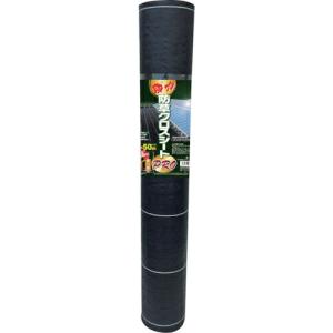 MATAI 強力防草クロスシートPRO (1×50m) 黒 紙管巻 ( DDHC10644 ) 日本マタイ(株)｜orangetool