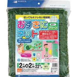 MATAI お好きにネット 22mm(2m×2m)グリーン ( DDHC01113 )｜orangetool