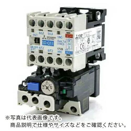 三菱電機 高感度コンタクタ ( MSOD-Q11BC 0.2KW 200V DC24V )