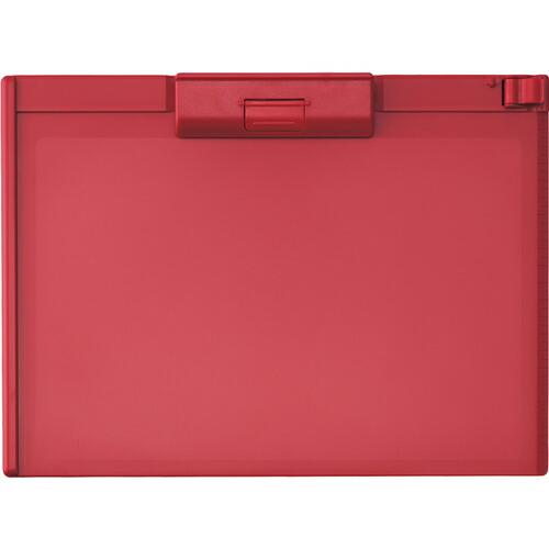 LIHIT クリップボード 赤 A4/S ( A987U-3 )