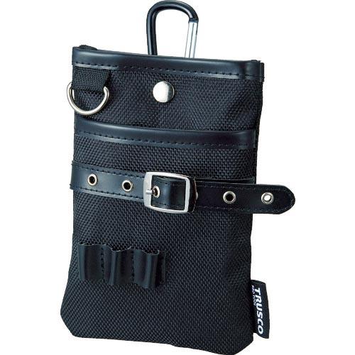 TRUSCO コンパクトツールケース シザーポケット ブラック ( TCTC1509-BK ) トラ...