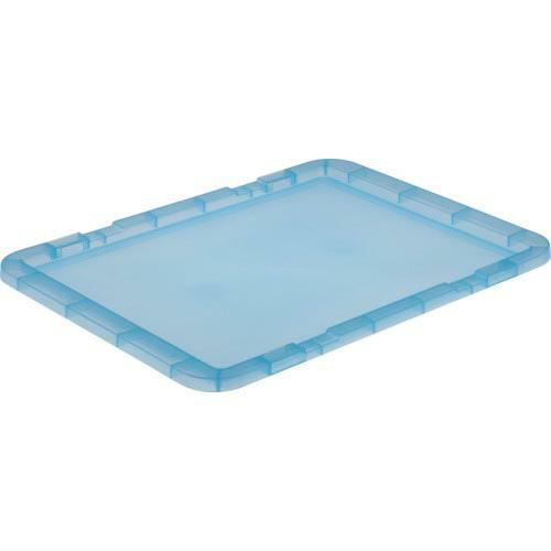 TRUSCO TSK-3、TSK-6、TSK-910兼用フタ 透明ブルー ( TSK-910F-B ...