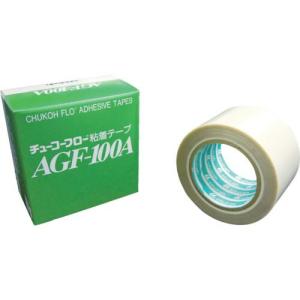 chukoh 高耐熱フッ素樹脂(テフロンPTFE製)ガラスクロス粘着テープ AGFー100A 0.13t×100w×10m ( AGF100A-13X100 ) 中興化成工業(株)｜orangetool