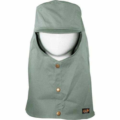 日光物産 Armatex防炎頭巾(ツバ有り) アースグリーン L ( AX1302 L EG ) 日...