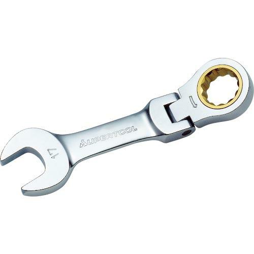 スーパー ギアレンチ フレックスショートタイプ 呼び:17 L=128mm ( GRW17FS ) ...