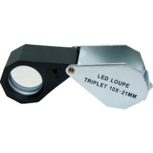 【SALE価格】池田レンズ ライト付10倍ルーペ ( W-LED10 ) 池田レンズ工業(株)｜orangetool