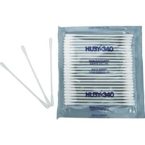 【SALE価格】HUBY 3インチ 工業用綿棒(先端砲弾型) (5000本入) ( BB-001MB ) (株)クリーンクロス｜orangetool