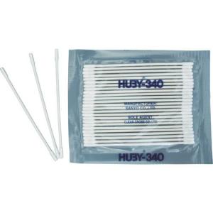 【SALE価格】HUBY 3インチ 工業用綿棒(先端筒型) (8000本入) ( BB-012MB ) (株)クリーンクロス｜orangetool