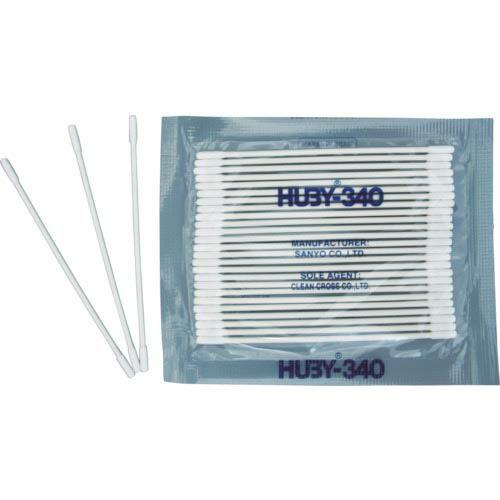 【SALE価格】HUBY 3インチ 工業用綿棒(先端筒型) (8000本入) ( BB-012MB ...