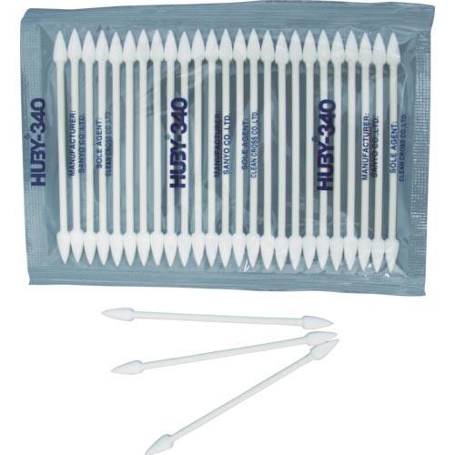 【SALE価格】HUBY 3インチ 工業用綿棒(先端コーン型) (2500本入) ( CA-003M...