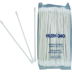 【SALE価格】HUBY 6インチ 工業用綿棒(先端砲弾型) (2000本入) ( CA-007MB ) (株)クリーンクロス｜orangetool