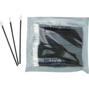 【SALE価格】HUBY 3インチ 工業用綿棒(先端平型/導電プラ軸使用) (5000本入) ( FS-010MB ) (株)クリーンクロス｜orangetool