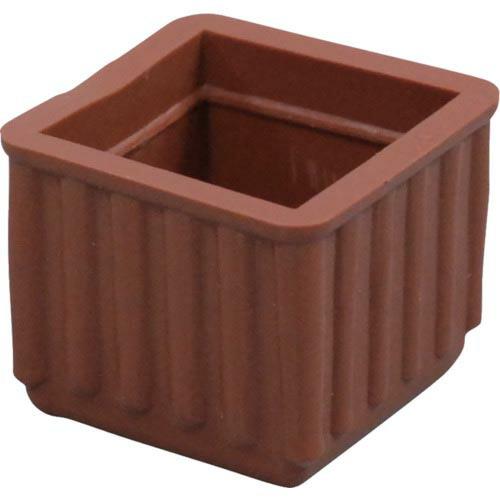光 イス脚キャップ 茶角24 ( BE-4-243 ) (株)光