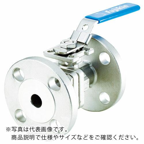 Fujikin ステンレス鋼製1MPaフランジ式2ピースボール弁40A(1 1/2) ( UBV-2...