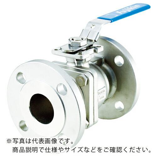 Fujikin ( フジキン )　ステンレス鋼製１ＭＰａフランジ式２ピースボール弁１００Ａ（４） (...