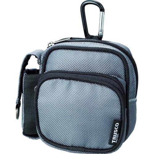 TRUSCO 【売切廃番】 コンパクトツールケース ツーワイドポケット グレー ( TCTC1802...