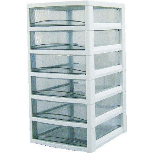 IRIS 245502 オフィスチェスト中6段 OCE-600R ( OCE-600R (24550...