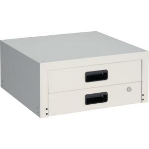 TRUSCO ツールワゴン ラビットワゴン用引出2段 500X500 ホワイト ( RBW-55X W )｜orangetool
