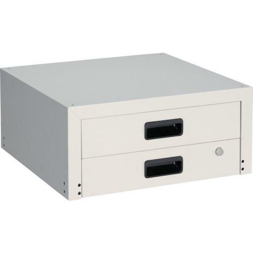 TRUSCO ツールワゴン ラビットワゴン用引出2段 500X500 ホワイト ( RBW-55X ...