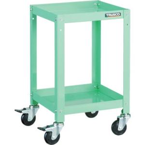 TRUSCO ツールワゴン ラビットワゴン 360X360 ゴム車輪 ヤンググリーン ( RBW-632 YG ) トラスコ中山(株)｜orangetool