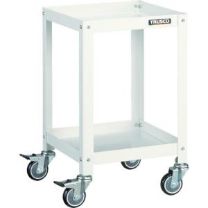 TRUSCO ツールワゴン ラビットワゴン 360X360 ウレタン車輪 ホワイト ( RBW-632U W ) トラスコ中山(株)｜orangetool