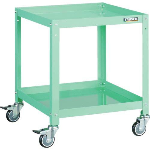 TRUSCO ツールワゴン ラビットワゴン 500X500 ウレタン車輪 ヤンググリーン ( RBW...