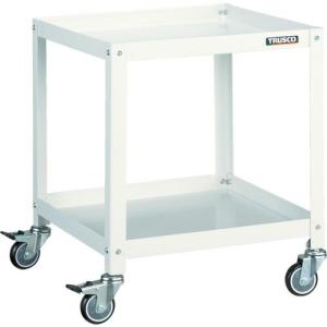 TRUSCO ツールワゴン ラビットワゴン 500X500 ウレタン車輪 ホワイト ( RBW-652U W ) トラスコ中山(株)｜orangetool