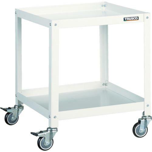 TRUSCO ツールワゴン ラビットワゴン 500X500 ウレタン車輪 ホワイト ( RBW-65...