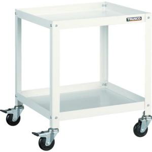 TRUSCO ツールワゴン ラビットワゴン 500X500 ゴム車輪 ホワイト ( RBW-652 W ) トラスコ中山(株)｜orangetool