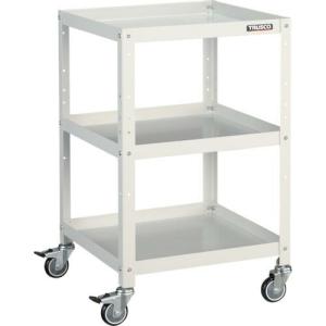 TRUSCO ツールワゴン ラビットワゴン 500X500 ウレタン車輪 ホワイト ( RBW-853U W ) トラスコ中山(株)｜orangetool