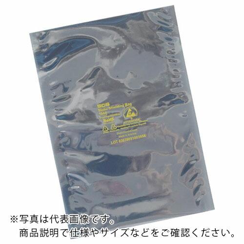 SCS 静電気シールドバッグ フラットタイプ 381X457mm 100枚入り ( 1001518 ...
