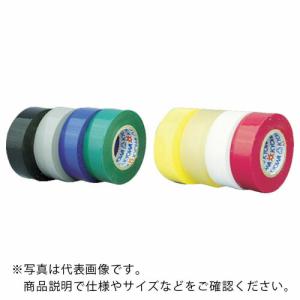 パイロン ビニルテープ 19mm×20m 赤 10巻入り ( HF-534-C )｜orangetool