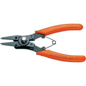 TRUSCO スナップリングプライヤー (軸・穴兼用型) ( TSRP1050 ) トラスコ中山(株)｜orangetool