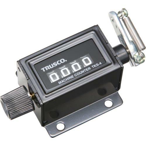 TRUSCO マシンカウンタ 小型 4ケタ ( TKS4 )