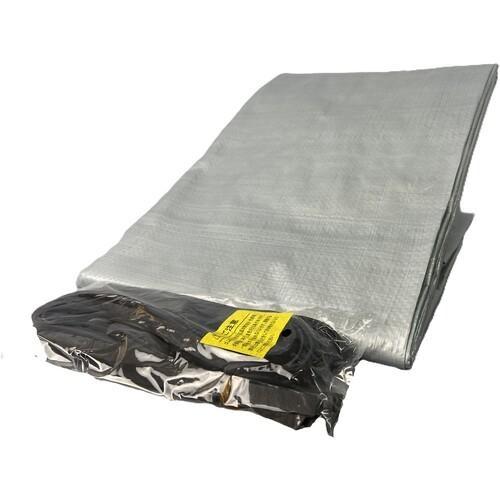 ユタカメイク PE軽トラックシートシルバー 1.8×2.1 ( B-113 ) (株)ユタカメイク