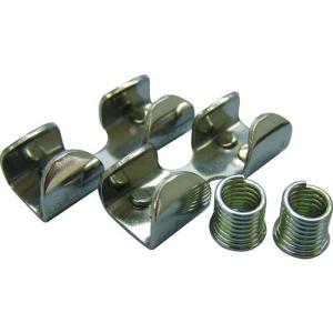 【SALE価格】ユタカメイク 金具 ロープキャッチャーSUS 6φ用 (ステンレス) ( KJ19-1  (6パイヨウ) ) (株)ユタカメイク｜orangetool