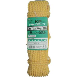 ユタカメイク ロープ KPトラックロープ 6φ×20m ( NK-620 (6MMX20M) ) (株)ユタカメイク｜orangetool