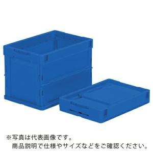 TRUSCO オリコン 薄型折りたたみコンテナ 20L ダークブルー ダークブルー ( TR-O20B-DB  DB ) トラスコ中山(株)｜orangetool