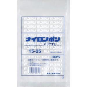 福助 ナイロンポリ バリアTLタイプ 15-25 ( 0706191 ) (24袋セット) 福助工業(株) (メーカー取寄)｜orangetool