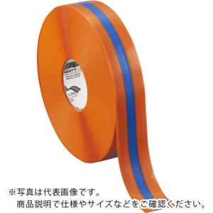 IWATA 屋内用ラインテープ ラインプロ (橙/青ライン)50×30M ( LP1530 )｜orangetool