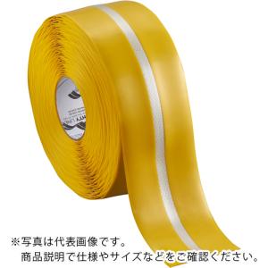 IWATA 屋内用ラインテープ ラインプロ (黄/反射ライン)100×23M ( LP2623-3 )｜orangetool