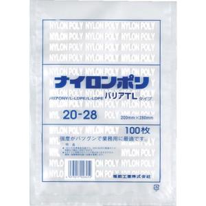 福助 ナイロンポリ バリアTLタイプ 20-28 ( 0706337 ) (16袋セット) 福助工業(株) (メーカー取寄)｜orangetool