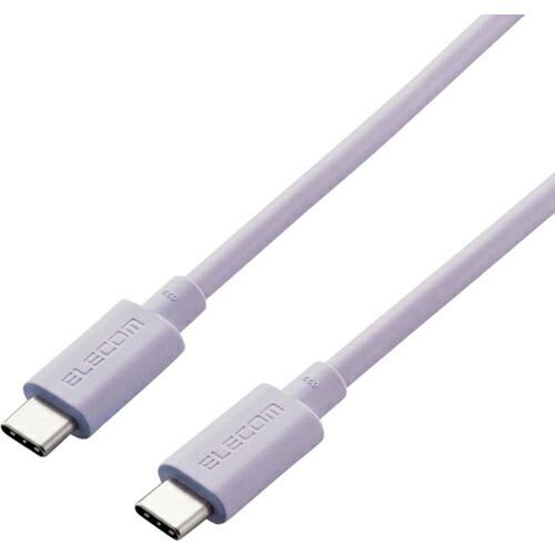ELECOM USB4ケーブル C-Cタイプ 0.8m パープル ( USB4-APCC5P08PU...