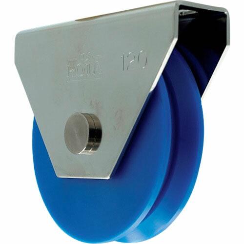 ヨコヅナ ロタ・MC防音重量戸車 120mm V型 ( WMS-1205 ) (株)ヨコヅナ